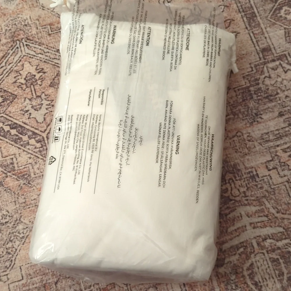 Bedsure Cotton Duvet Cover King - Luxury Slub Weave 100% Cotton Duvet Cover Set,